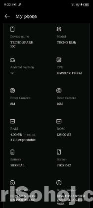 TECNO SPARK 10C